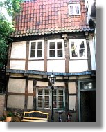 Hannover, altes Fachwerkhaus