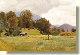 Karl Eckermann, Alpenwiese