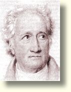 Goethe, nach einer Kreidezeichnung von Josef Stieler, 1828