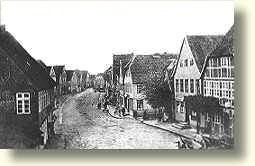 Marktstraße in Winsen (Luhe) vor 1873